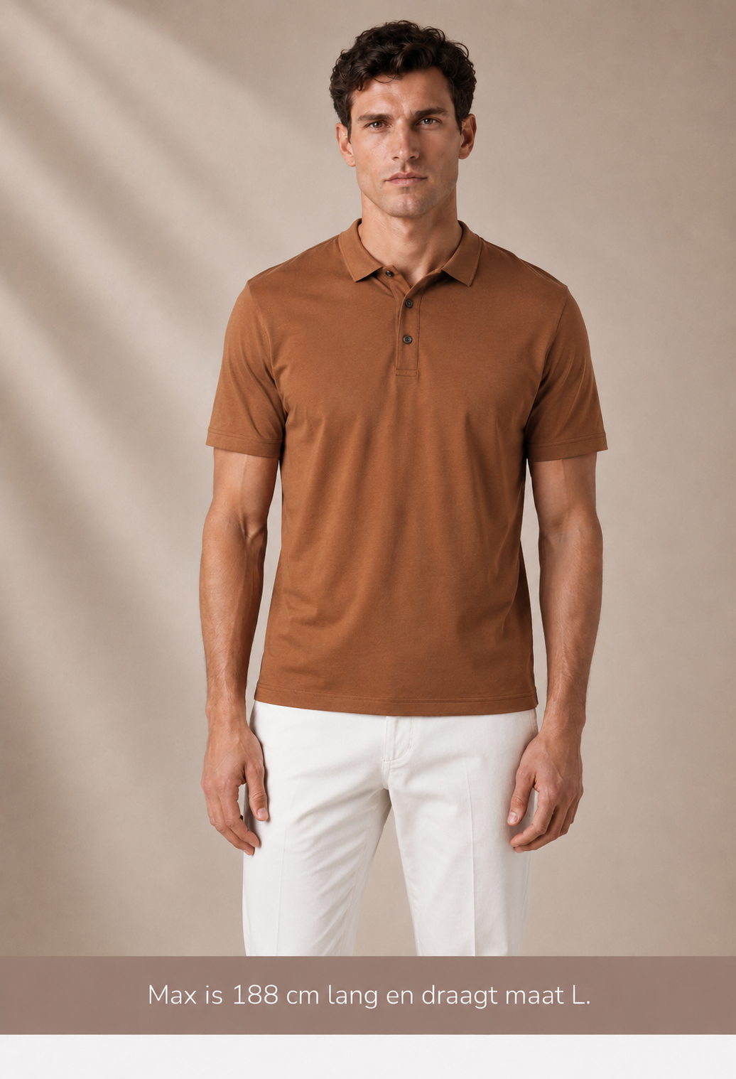 A U R É | Mercerized Polo Mocha Essence