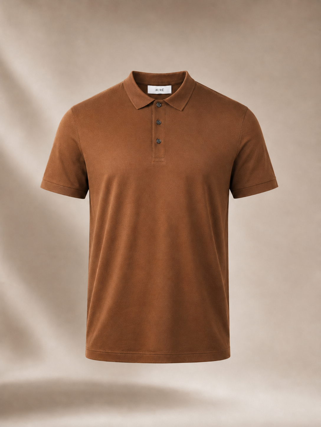 A U R É | Mercerized Polo Mocha Essence