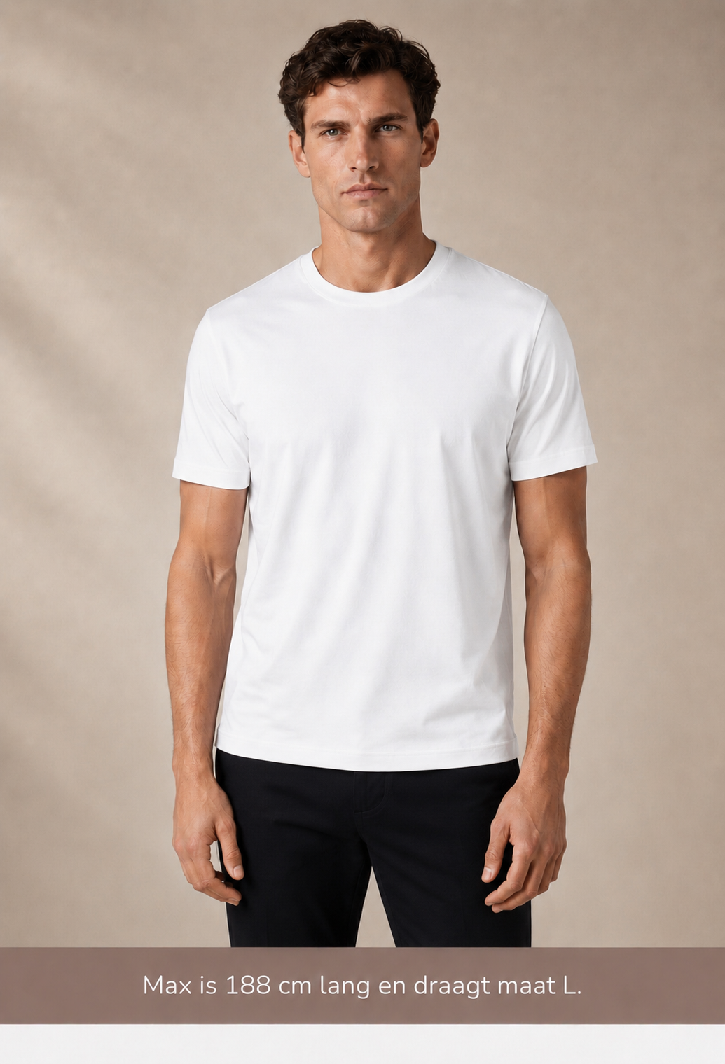 A U R É | Mercerized T-Shirt Ivory White