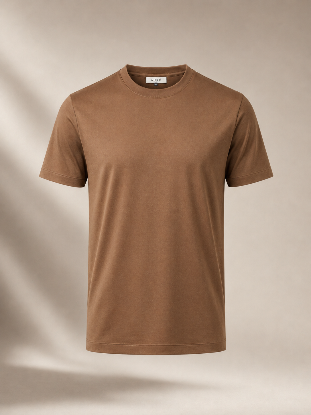 A U R É | Mercerized T-Shirt Mocha Essence