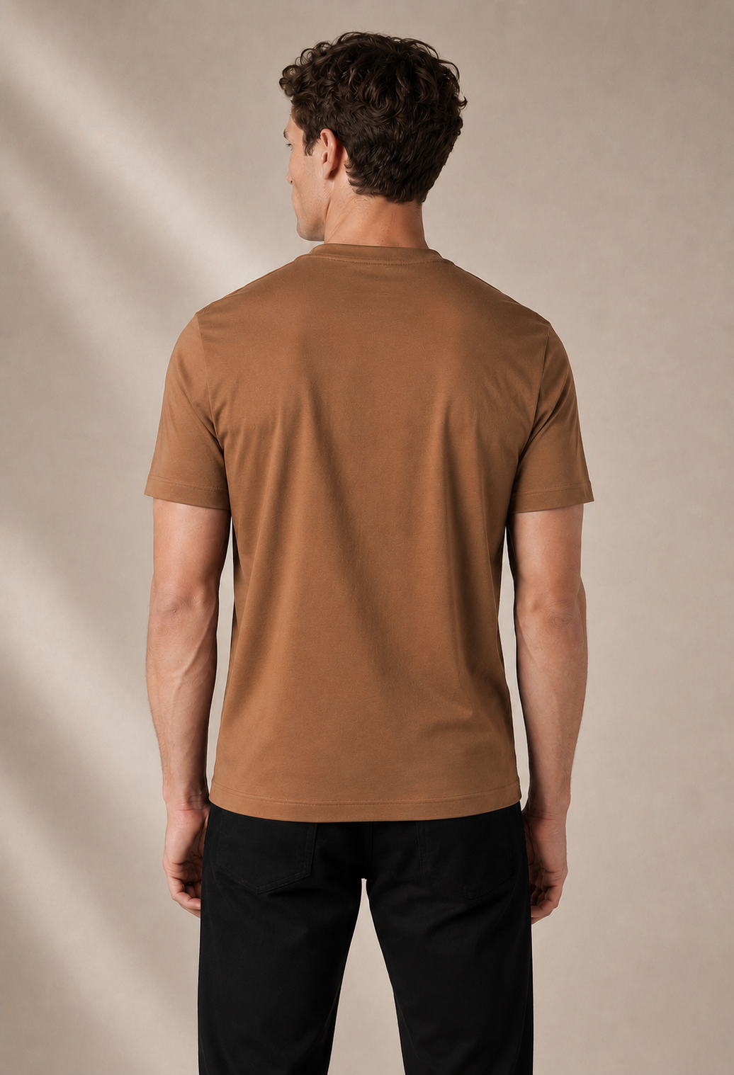 A U R É | Mercerized T-Shirt Mocha Essence