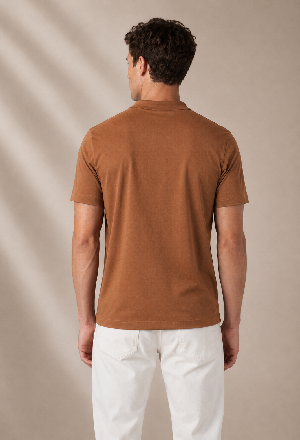 A U R É | Mercerized Polo Mocha Essence