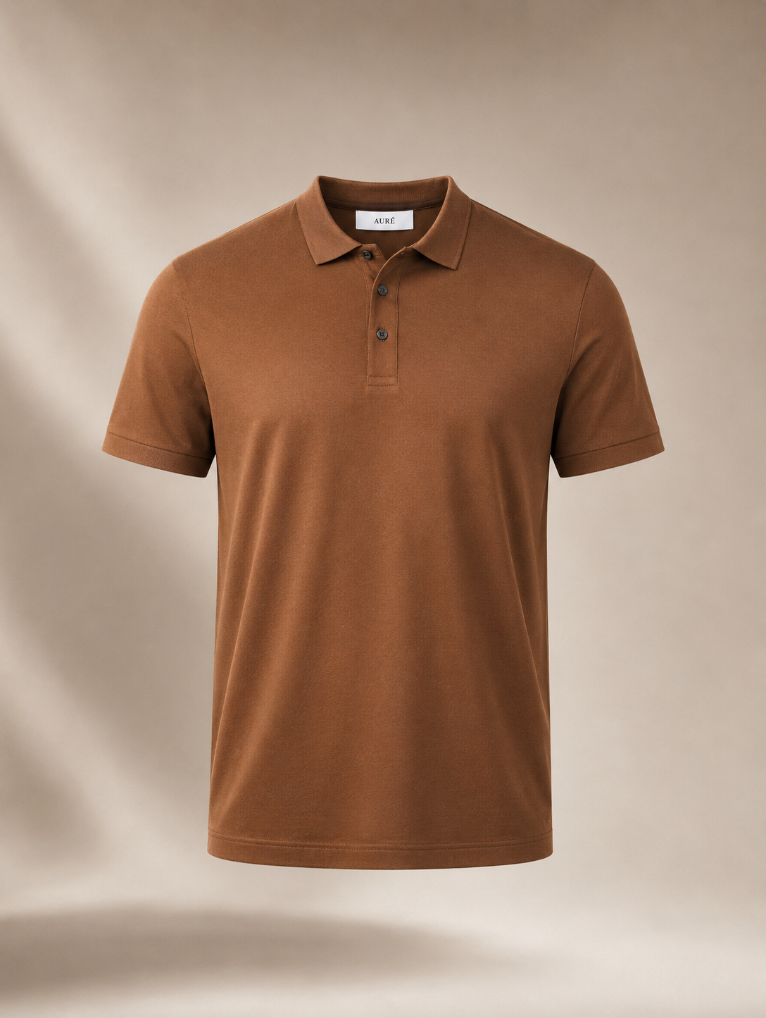 A U R É | Mercerized Polo Mocha Essence